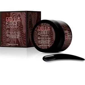 Bella Spirit By Chaz Dean Lemon & Rice Exfoliating Lip Scrub New/Box w/Spatula